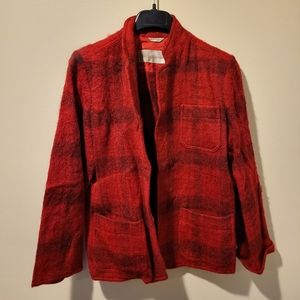 Vintage Liz Claiborne Red Plaid Jacket